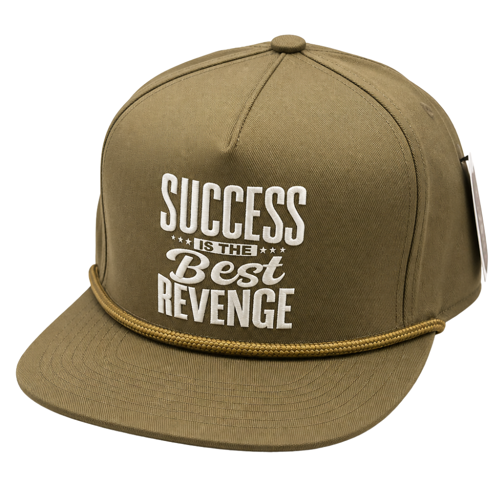 Best Revenge Military Green Rope Hat