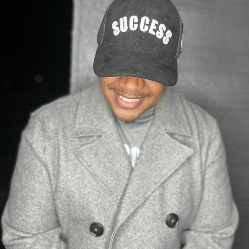 Black Trucker Hat