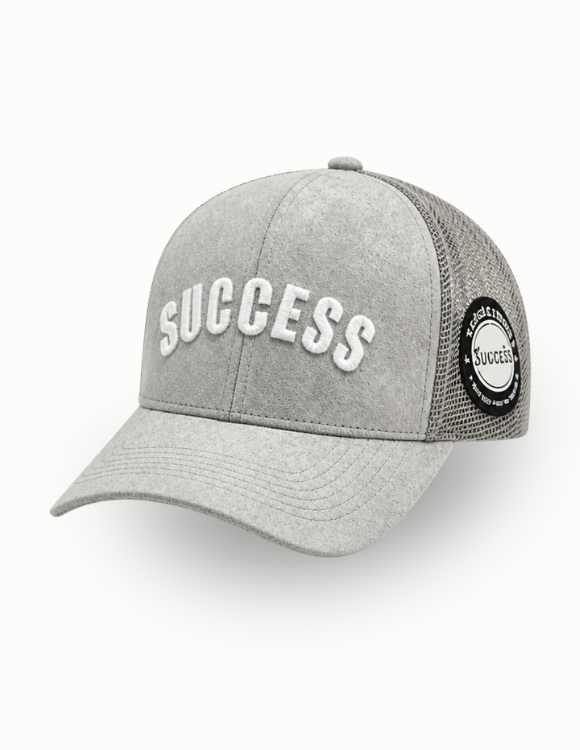 Gray Trucker hat