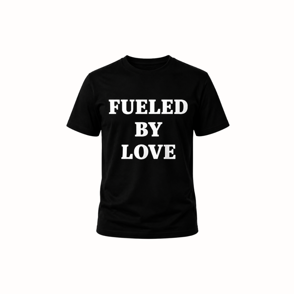 FUEL BY LOVE Structured Style: The Men's Classic Tee Shirt