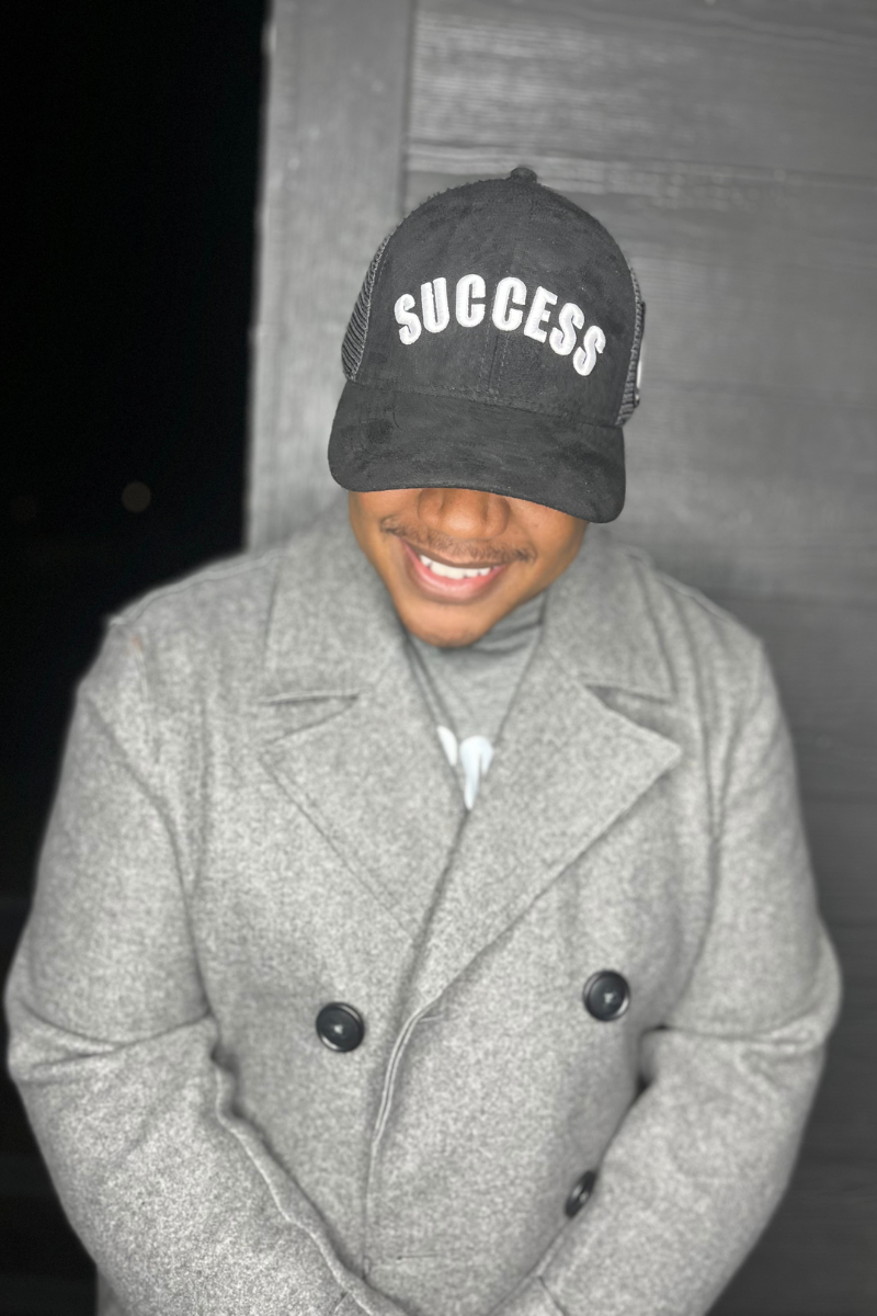 Black Trucker Hat